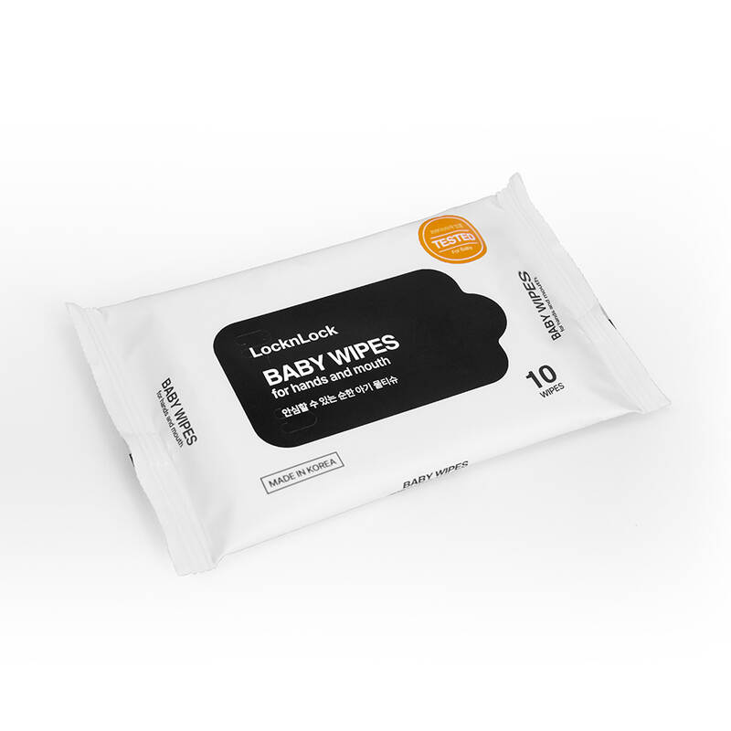 Khăn Giấy Ướt Trẻ Em Mixed LocknLock - 3 K&iacute;ch Thước (10 miếng - 20 miếng - 80 miếng) - ETM245, ETM248, ETM249 <ETM245, ETM248, ETM249 image number null